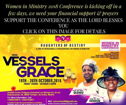 women in ministry conference 2018 support